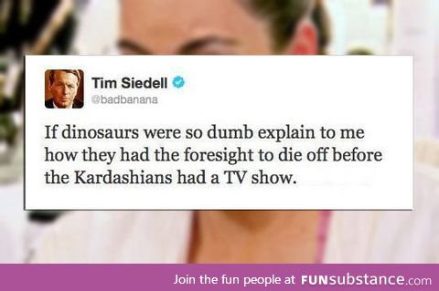 The dinosaurs are pretty smart