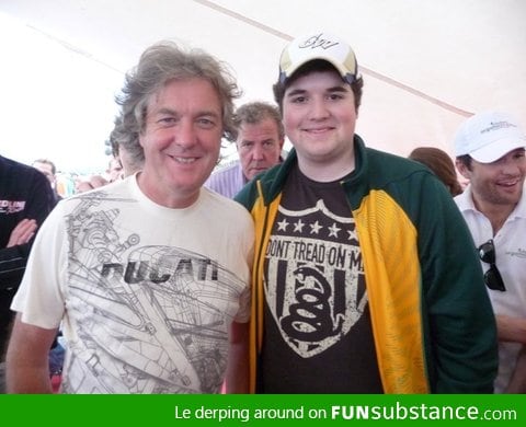 Photobomb level - TOP GEAR