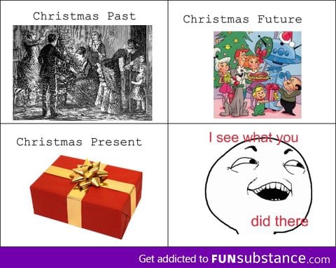 Christmas past, present, and future