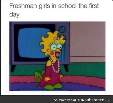 Freshman girls