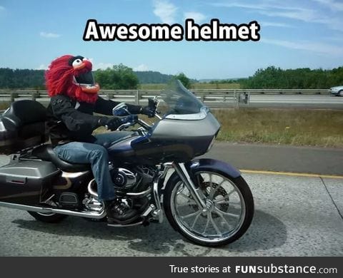 Awesome helmet