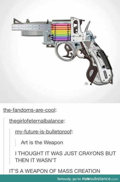 Art is a Weapon