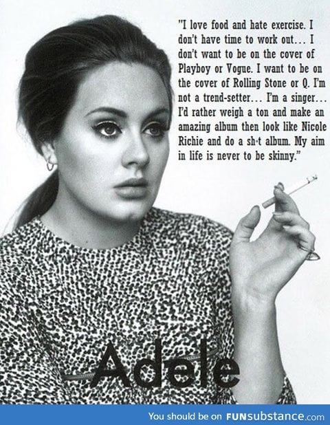 Because That's How Adele Rolls