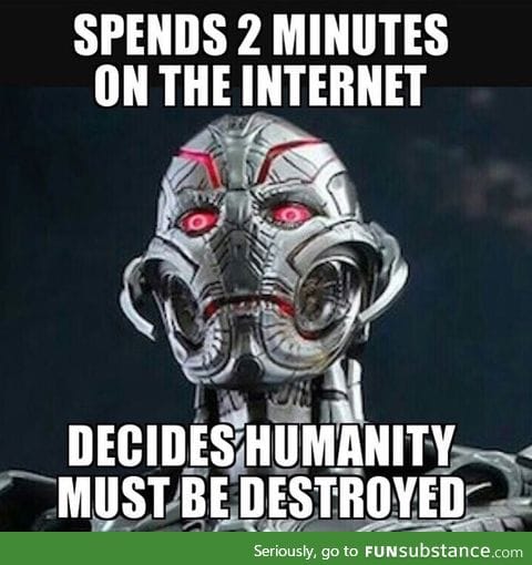 Ultron's solution makes senses