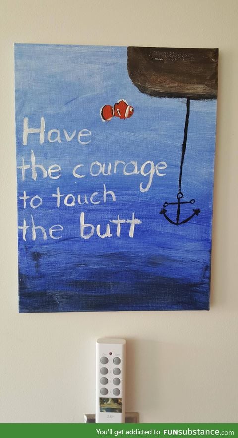 Just something my friend is hanging in her dorm