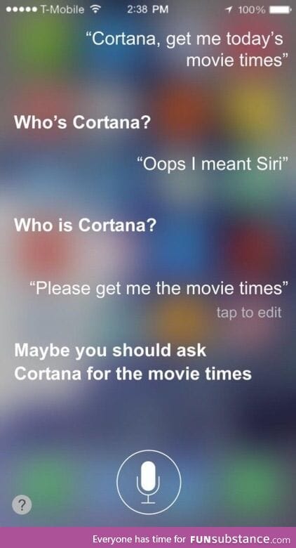 Jealous Siri