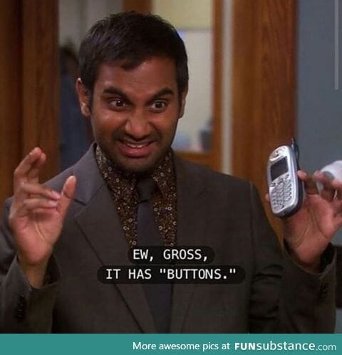 Eww, buttons