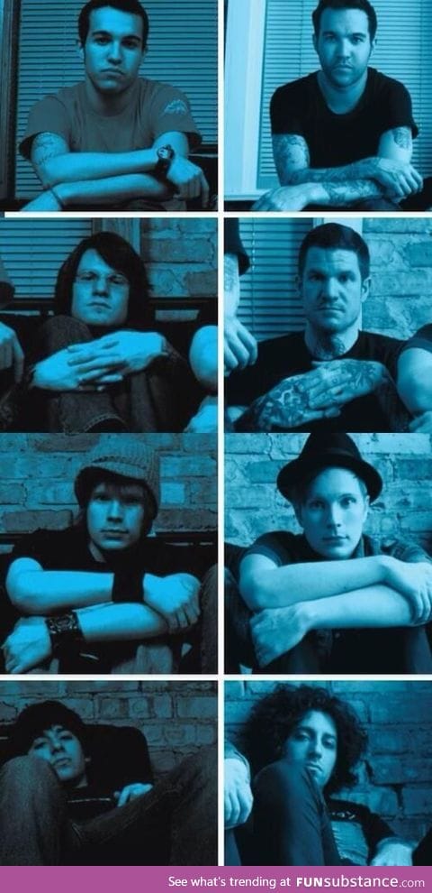 11 years difference- Fall Out Boy