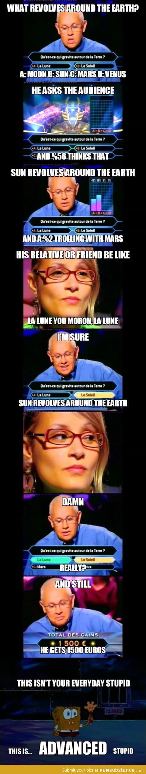 A Whole New Level of Stupidity on 'Who Wants to Be a Millionaire?'