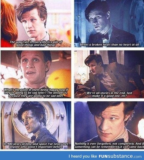 The Doctor's wisdom