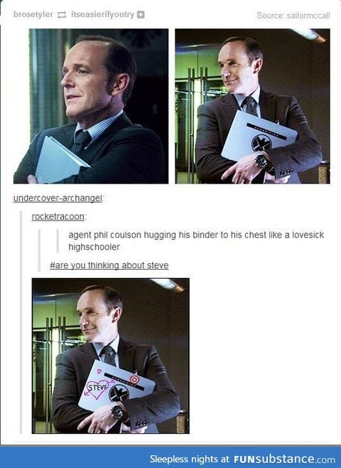 Coulson is basically us