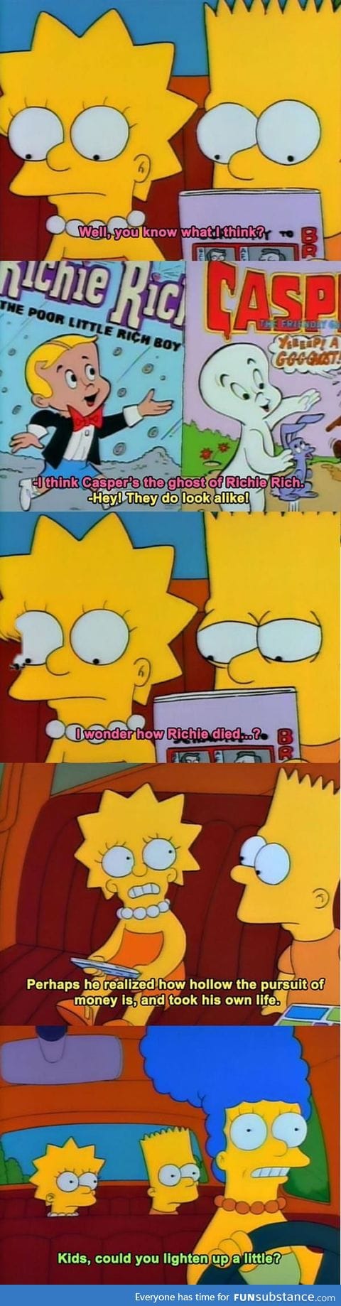 Simpsons was deep