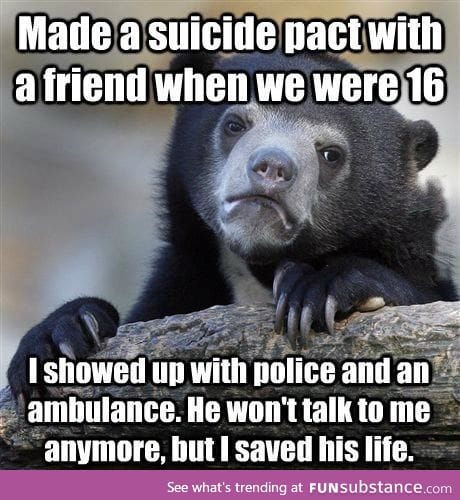 Confession bear