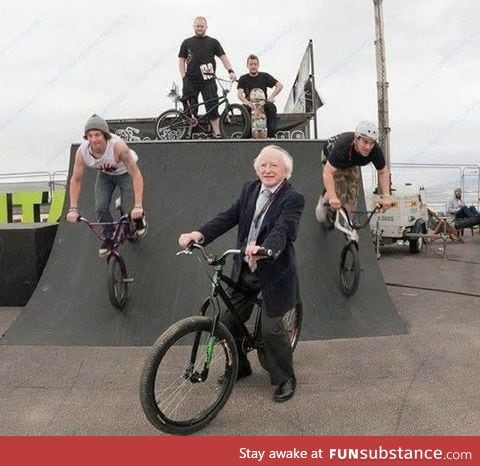 Ladies and Gentlemen, the President of Ireland