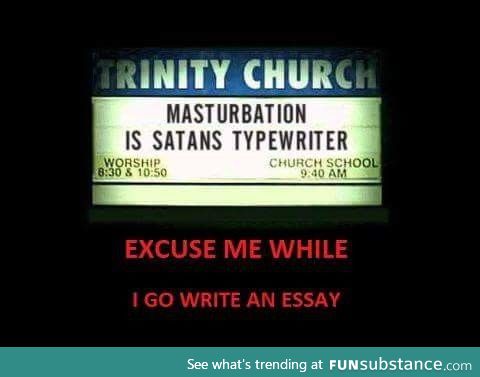 Satan's typewriter