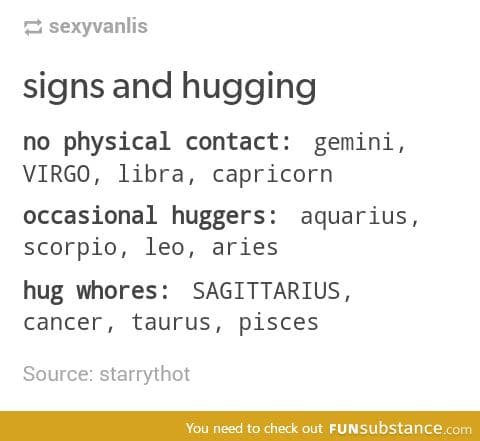 Occasional hugger right here