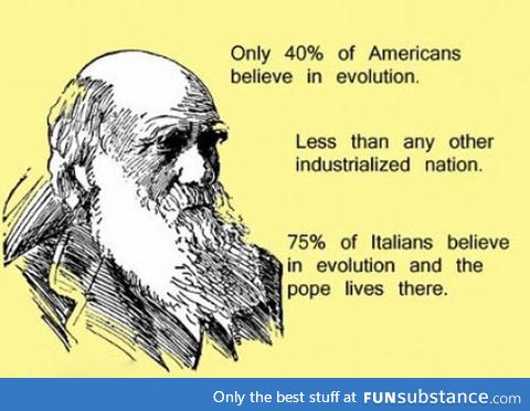 America and evolution