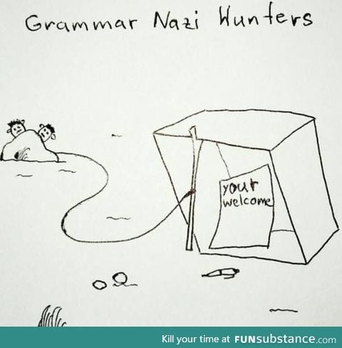 Grammar Nazi hunters