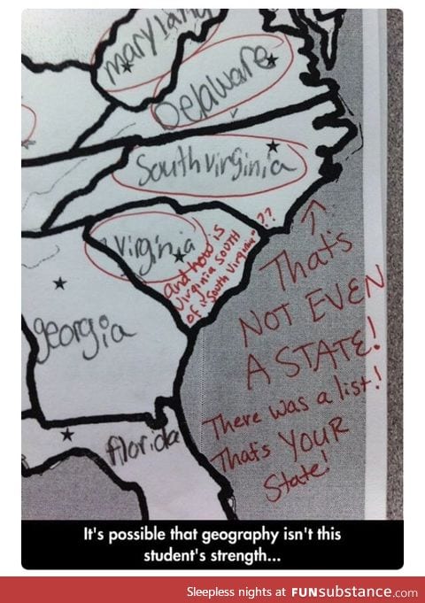 I'm from South Virginia.