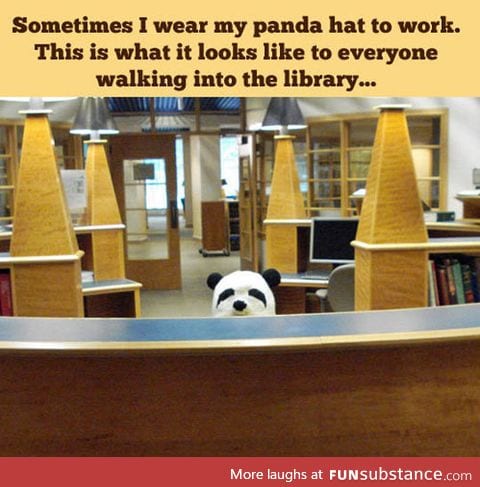 Panda hat