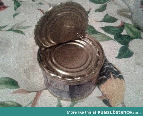 Nothin' like a fresh can of can
