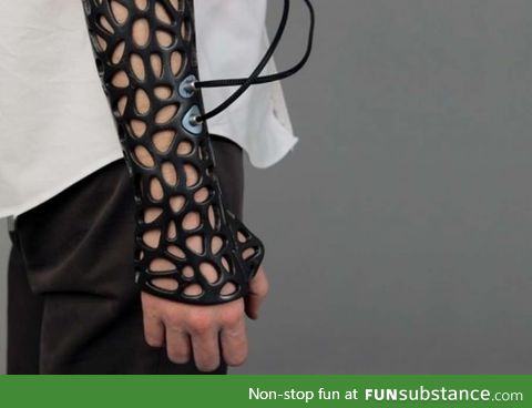 3D-Printed Cast Uses Ultrasound to Heal Bones 40% Faster