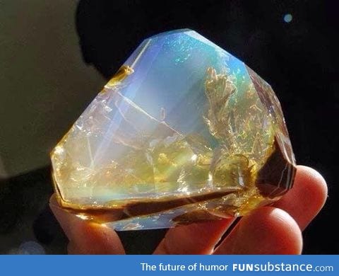 Underwater Scene in an Opal