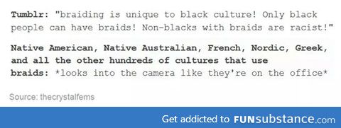 I'm French and First Nations