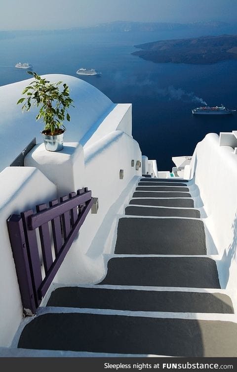 Santorini,our beautiful island here in Greece