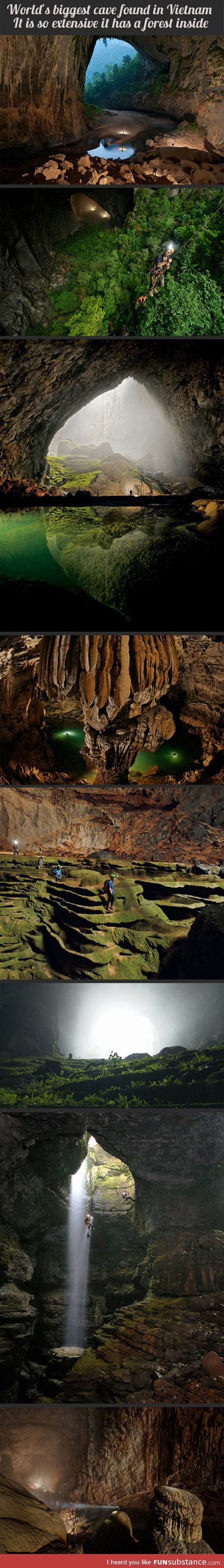 The largest cave in the world in pictures