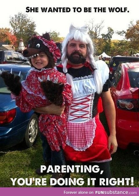 Cosplay level: Awesome dad