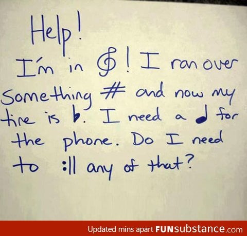 If you can read this, thank your music teacher