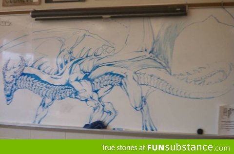 Epic Whiteboard drawing