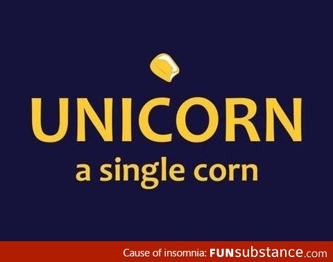 The real meaning of unicorn