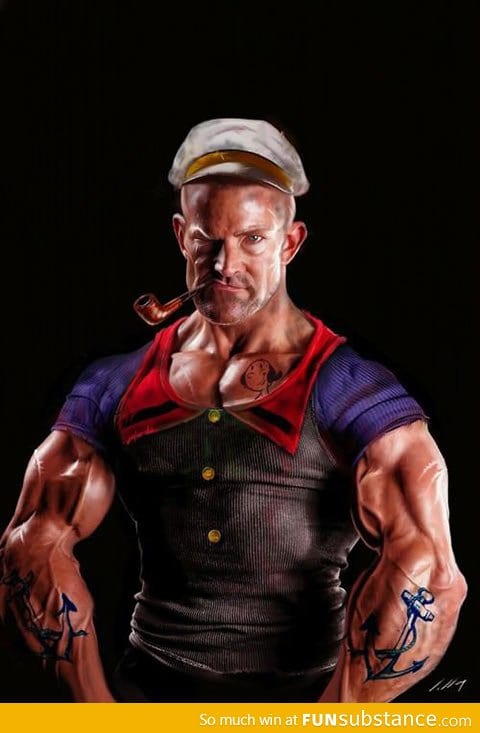 Realistic Popeye