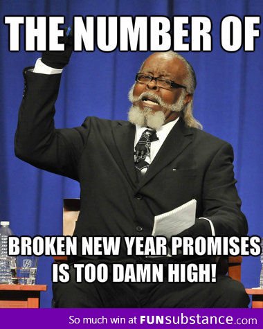 New year promises