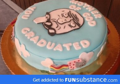 Graduation Cake Win!