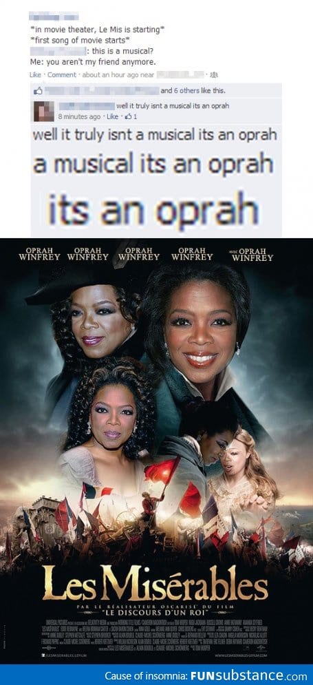 It's an Oprah