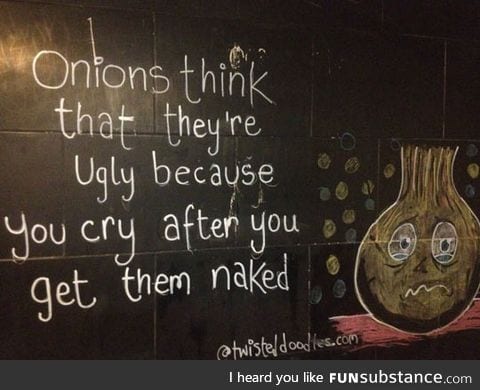 The tragic life of the onion