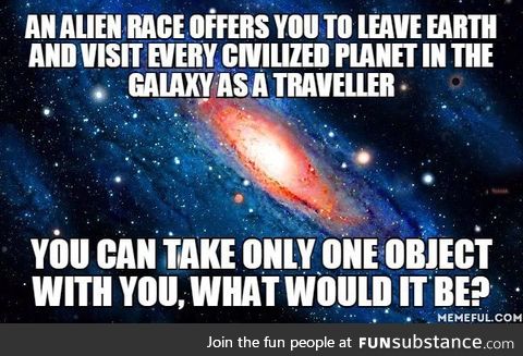 If you could visit every civilized planet