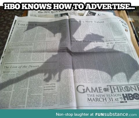 Clever way to advertise