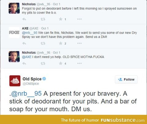 Good guy old spice