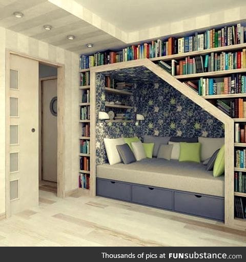 Cozy little book corner