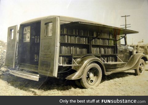 1930's bookmobile