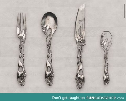 Silverware by Tim Burton. Now available at Macy's.