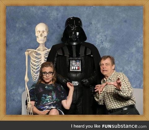 Skywalker Family Portrait w/ mom