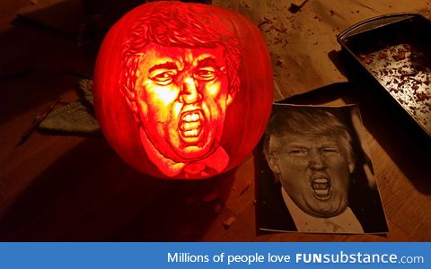 A Donald Trumpkin