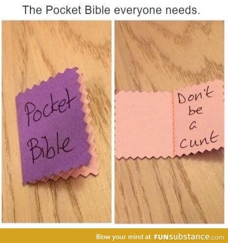 Pocket bible