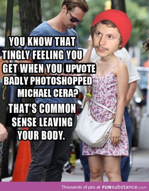 Cera senses tingling?