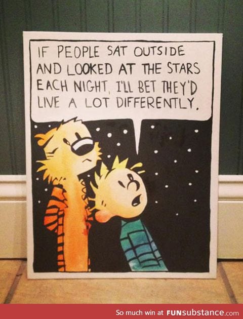 If people just looked at the stars